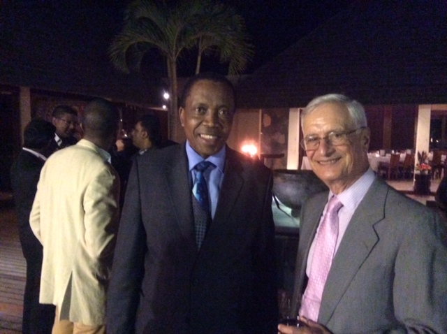 Mr Bongani Coka, PAPA Secretary General and Prof Robert Kaplan, Harvard Business School who conducted a workshop on Strategy Execution on 6th August 2014 in Mauritius